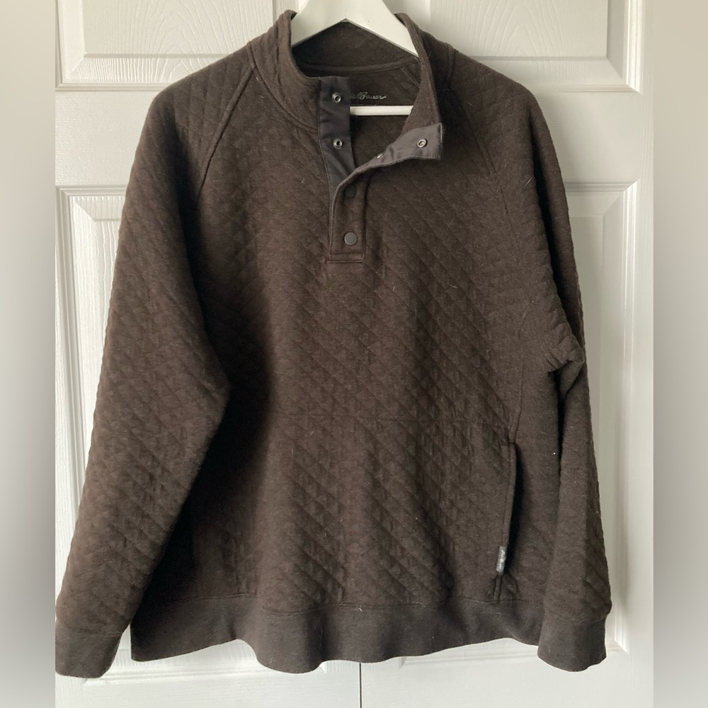 Chocolate quilt Eddie Bauer